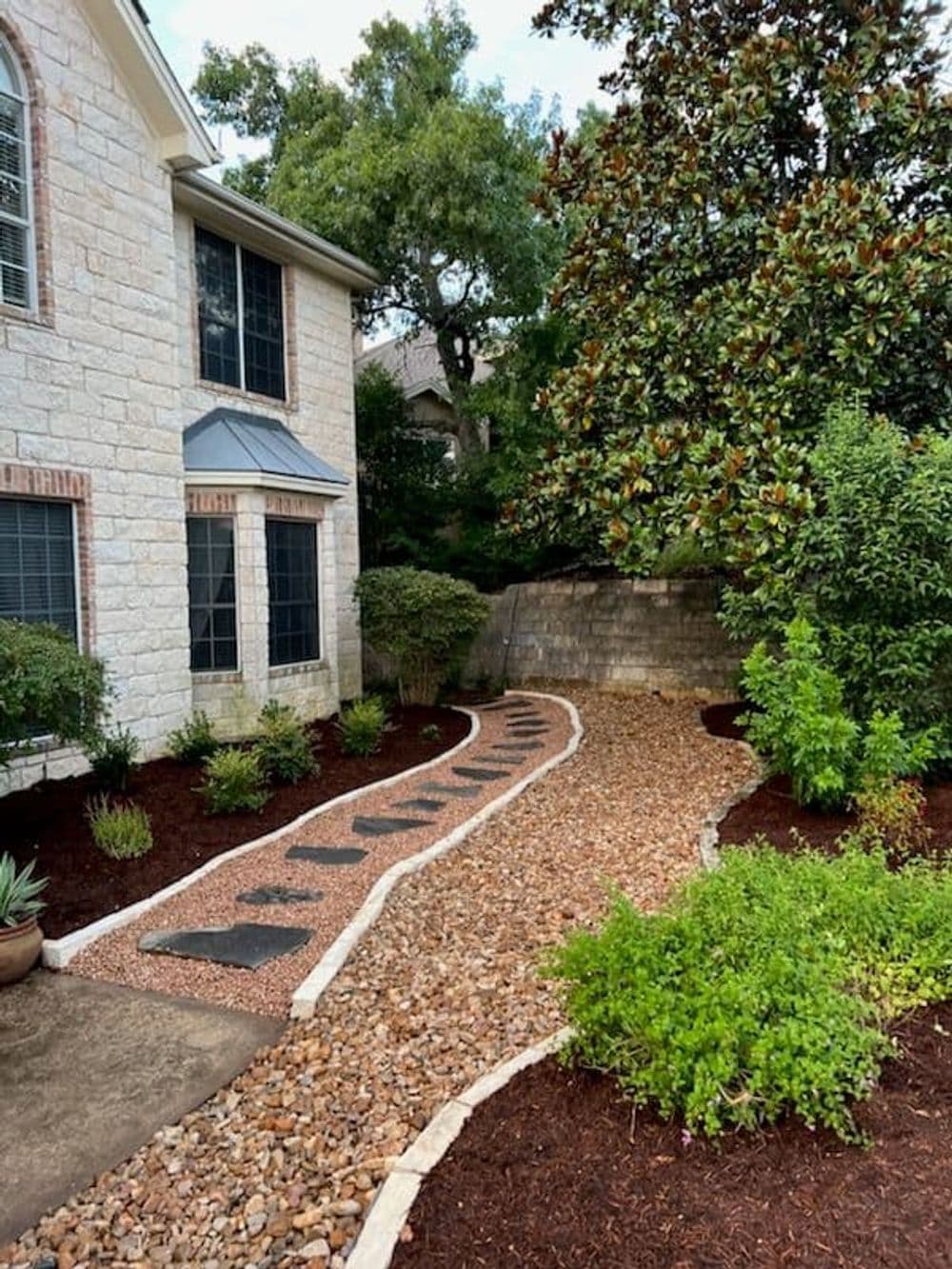 Xeriscape Landscape Makeover Transformation